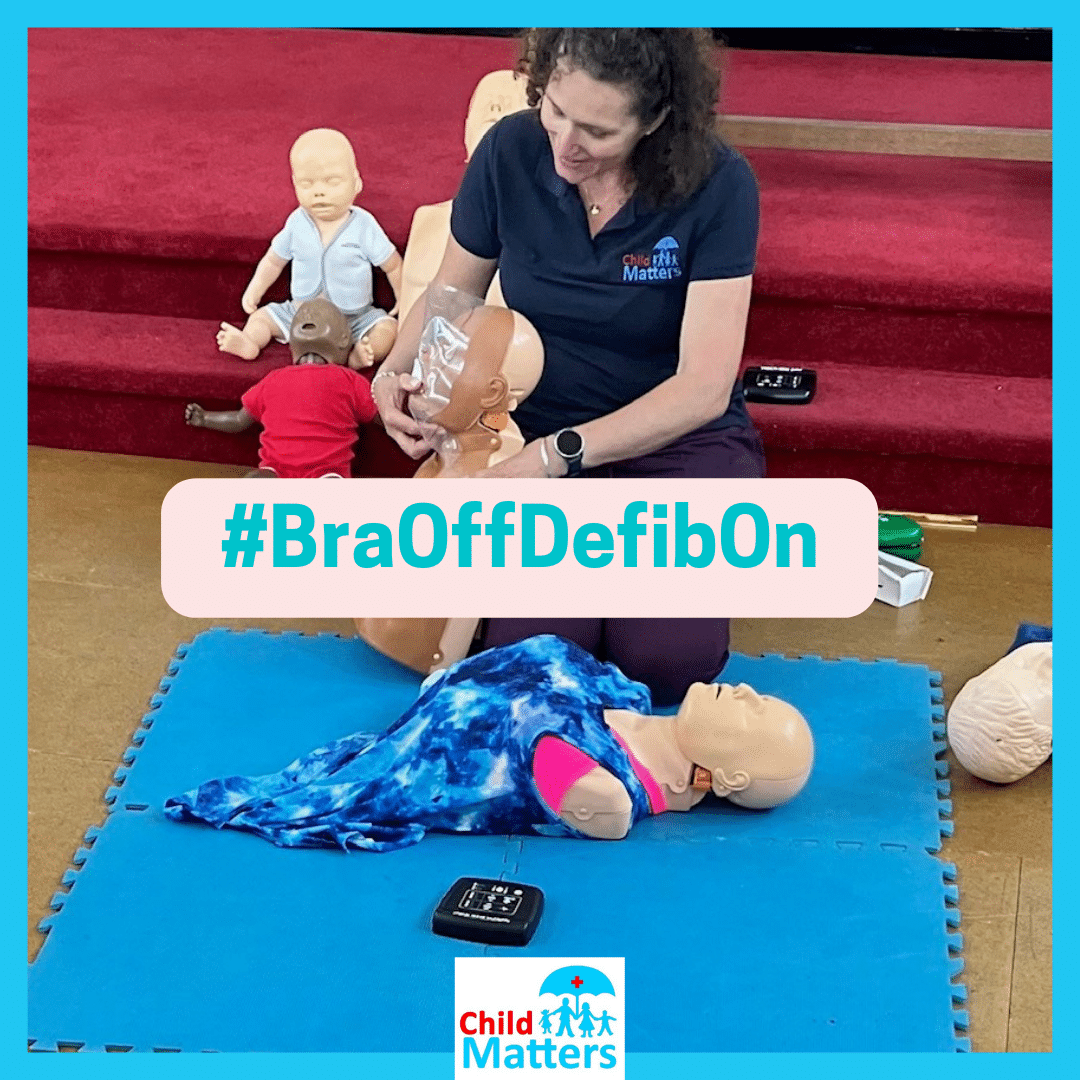 Bra Off Defib On - Child Matters