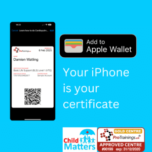 First aid digital certificates